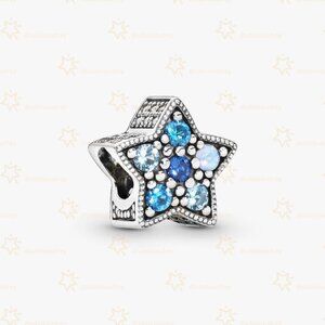 Pandora Bright Blue Star Charm